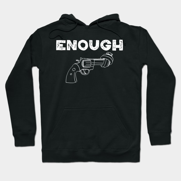 Enough Wear Orange End Gun Violence Awareness Hoodie by jodotodesign